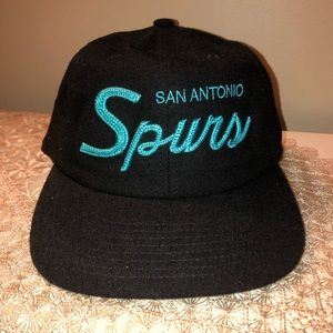 San Antonio Spurs Mitchell & Ness Strapback